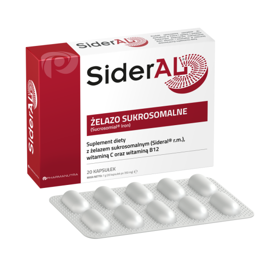 Przejdź do produktu SiderAL - kapsułki, 20 szt.