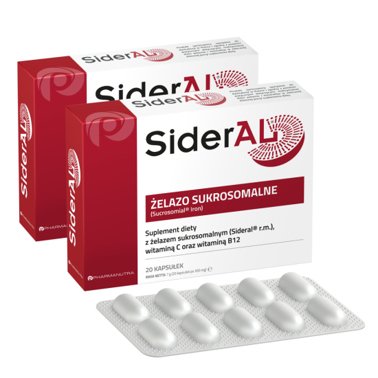 Przejdź do produktu SiderAL - kapsułki, 2 x 20 szt. (dwupak)