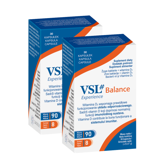 Przejdź do produktu VSL# Balance - kapsułki, 2 x 30 szt. (dwupak)