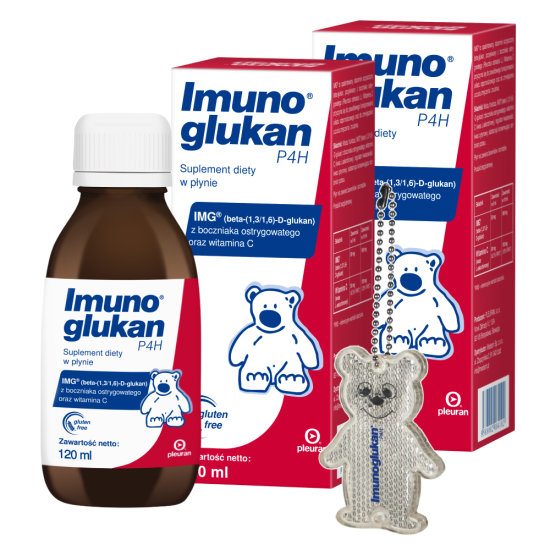 Przejdź do produktu Imunoglukan P4H - płyn, 2 x 120 ml (dwupak)