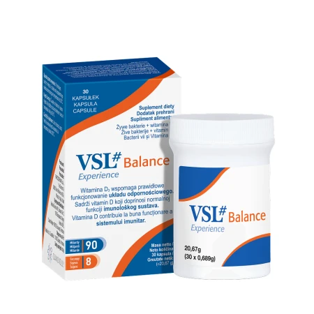 VSLBalance - probiotyk wieloszczepowy w kapsułkach