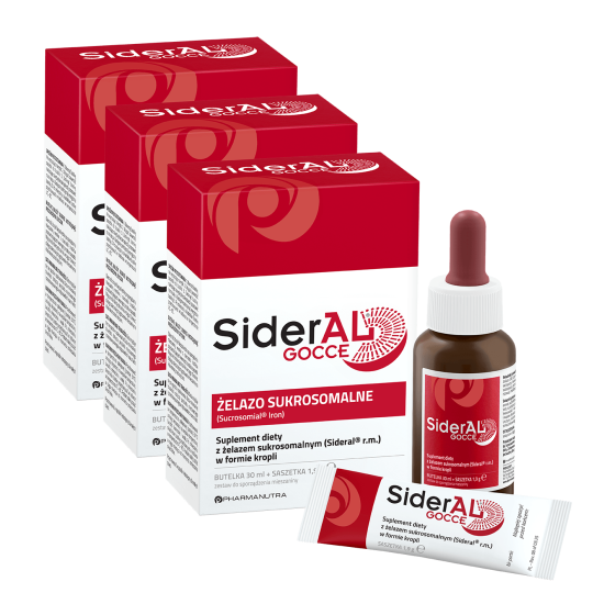 Przejdź do produktu SiderAL Gocce - krople, 3 x 30 ml (trójpak) 