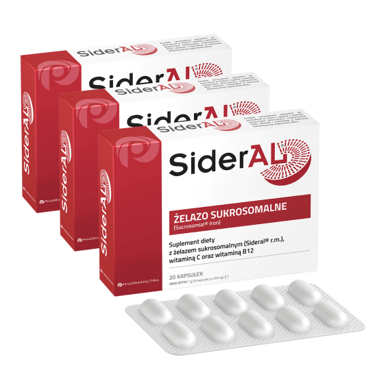Przejdź do produktu SiderAL - kapsułki, 3 x 20 szt. (trójpak)